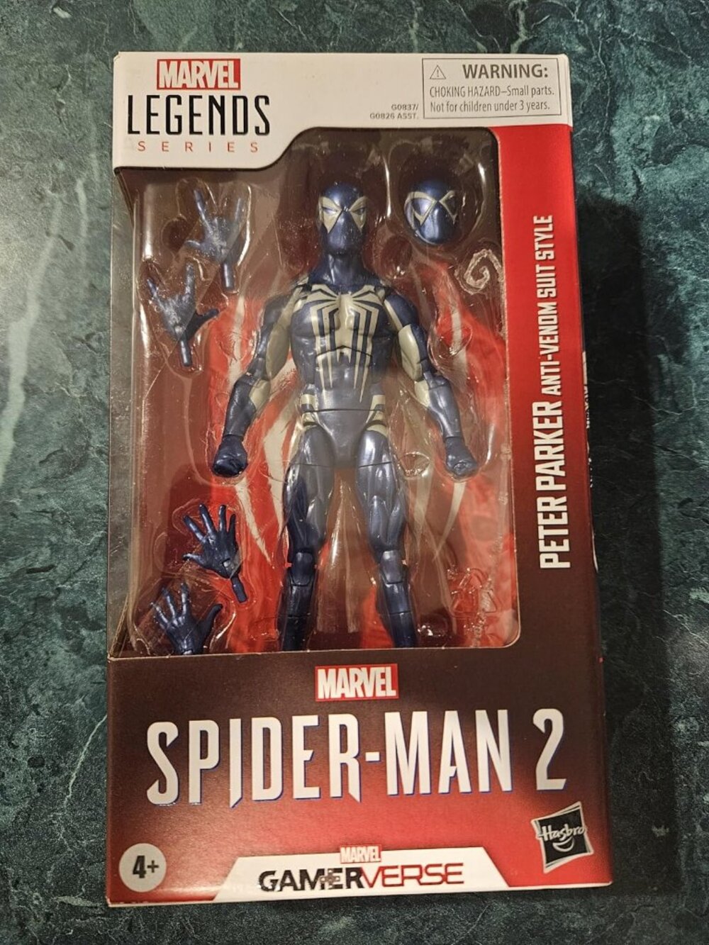 Marvel Legends Spider-Man 2 Peter Parker Anti-Venom 6" Action Figure